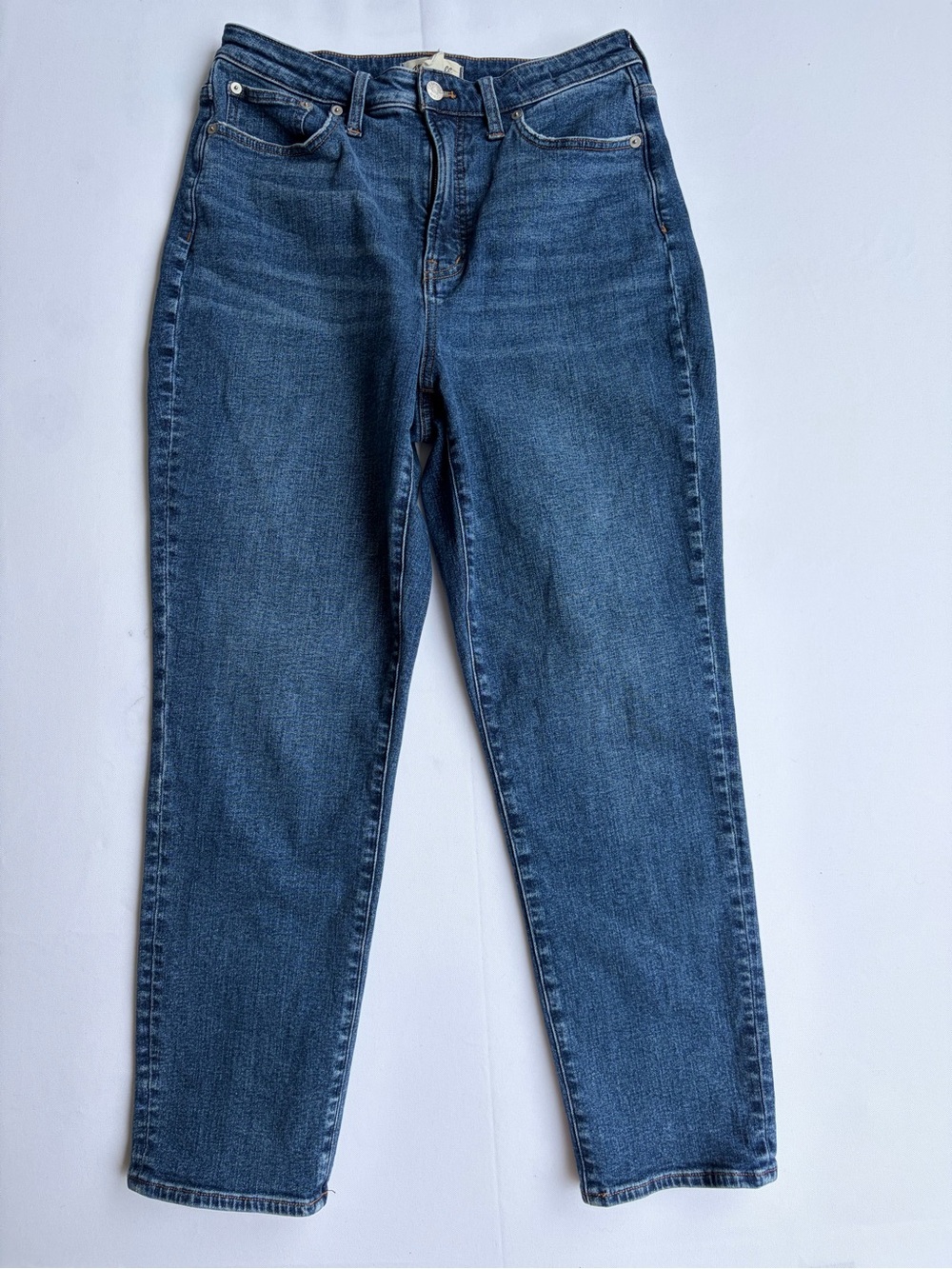Madewell The Curvy Perfect Vintage Jeans High Rise Medium Wash Size 29